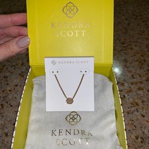 New Rose Gold Kendra Scott Necklace